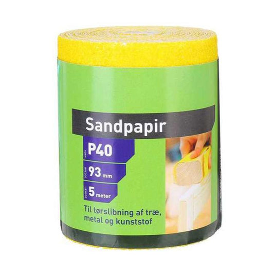 Portable Polishing Pads Flocked Sandpaper Roll For Metal Polishing & Grinding, 40 Mesh, 60 Mesh, 80 Mesh, 120 Mesh, 180 Mesh
