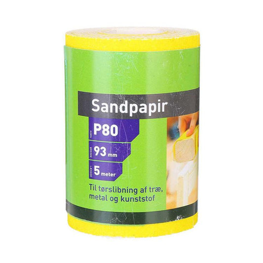 Portable Polishing Pads Flocked Sandpaper Roll For Metal Polishing & Grinding, 40 Mesh, 60 Mesh, 80 Mesh, 120 Mesh, 180 Mesh