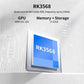 RK3568 processor graphic for the dual-screen handheld game console