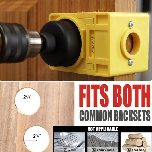 Ball Lock Hole Saw Auxiliary Drilling Tool For Wooden Doors