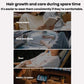 Hair growth device for at-home use, shown in a lifestyle scene with tablet