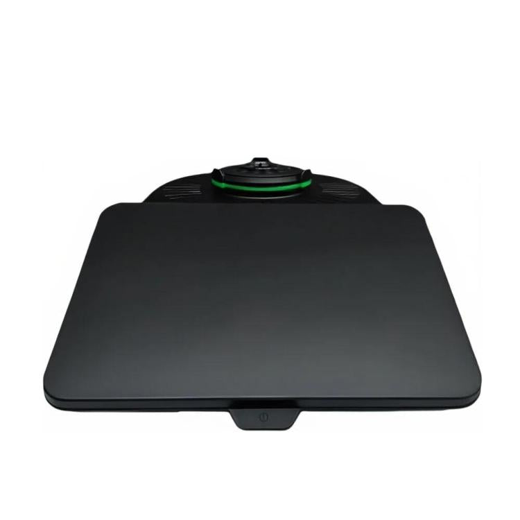 Black silicone screen protection cover with raised center opening