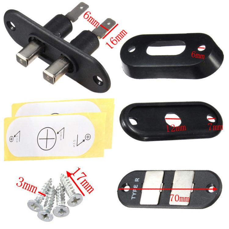 Automotive Universal Push-pull Sliding Door Lock Contact Electrode Switch