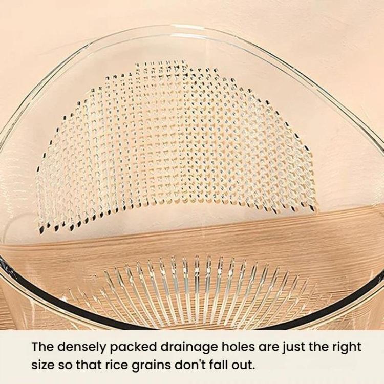 Kitchen Colander With Handle Household Rice Washing & Vegetable Cleaning Basket