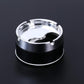 Rotating Sealed Ashtray with Lid Windproof Electroplated Finish Desktop Ashtray