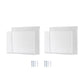 Acrylic Magazine & Book Wall-Mounted Rack For Living Room Office, Single, Double