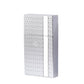 Elegant Vertical Stripe Cigarette Case 20-Count Moisture-Proof Slim Cigarette Holder