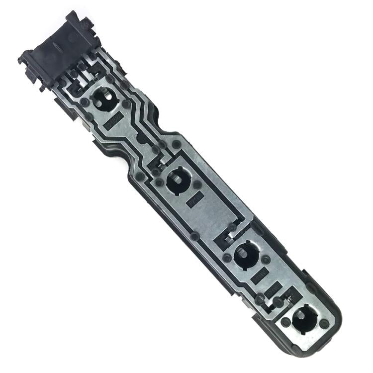 Black rear taillight circuit board module with mounting clips