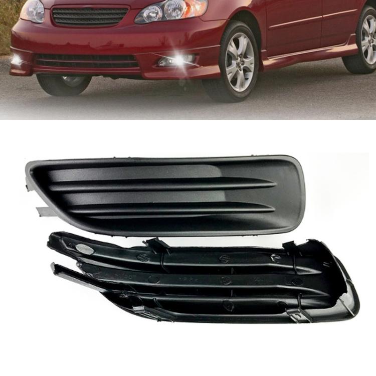 For Toyota Corolla Front Fog Light Cover Trim Frame, Driver Side, Passenger Side