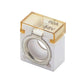 Ceramic cartridge fuse 60A, 58V with metal ring and clear housing