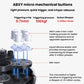 Exploded view of mechanical controller micro buttons and internal trigger mechanism