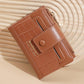 Baellerry N7102 Zipper Closure Women Wallet With Multiple Card Slots Compact Short Wallet