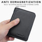 Baellerry D3112 Leather Men Short Wallet Vintage Tri-Fold Multi-Card Holder