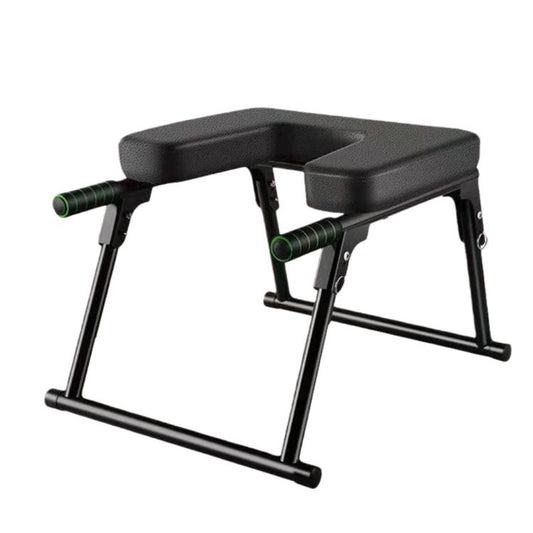 Foldable Yoga Inversion Bench Stand Yoga Chair for Balance Training, Core Strength Building, With T-shaped Cushion Black, With T-shaped Cushion Red, No Cushion Black, No Cushion Red