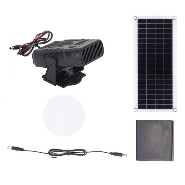 Portable Solar-Powered Car Heater Dual-Mode Winter Heating Device, 20W, 30W