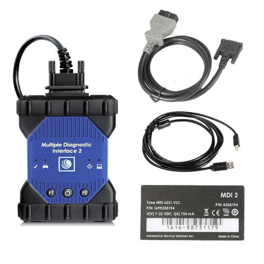 GDS2 OBD2 Automotive Programming Interface Diagnostic Tool With MDI SSD drive, MDI 2 USB, MDI 2 WIFI