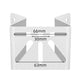 Stainless Steel Security Camera Corner Mount For Eufy SoloCam S340 / Reolink Trackmix / TP-Link Tapo C425 / C500