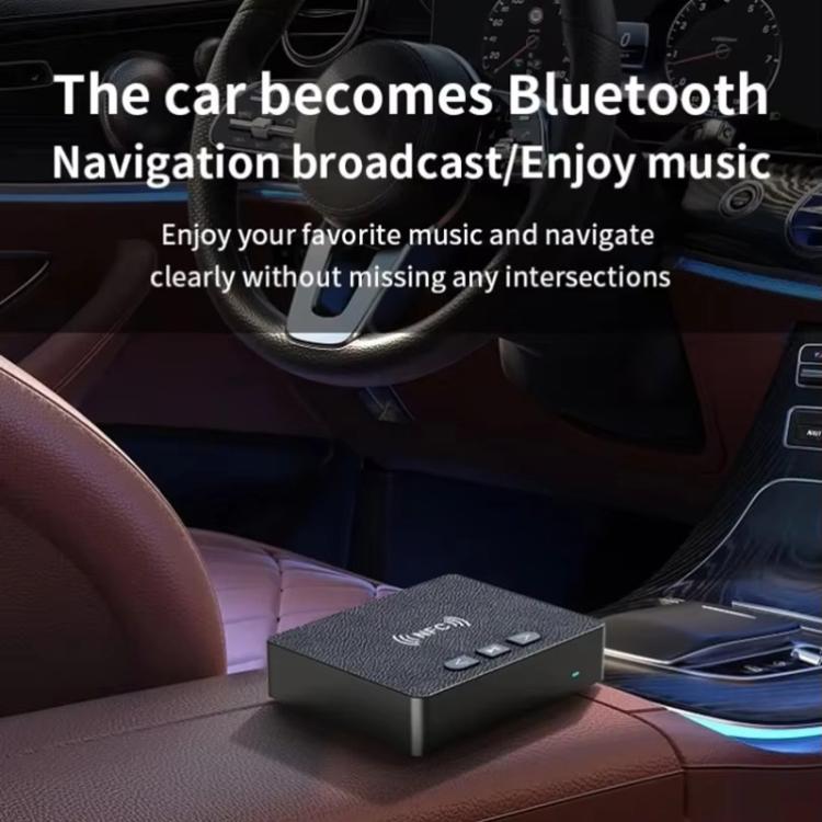 D11 Car Bluetooth 6.0 Audio Adapter NFC Bluetooth Receiver, D11