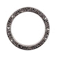 Car One-Touch Start Diamond-Embellished Trim Ring Sticker
