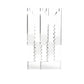2pcs /Set Prevent Sliding Wall Damage Adjustable Acrylic Spacer Pads, 5 Slot, 6 Slot