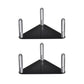 2pcs /Set Easy-Assembly Triangular Acrylic Ball Rack, Transparent 1pc, Transparent 2pcs /Set, Black 1pc, Black 2pcs /Set
