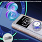 Rhinestone nail applicator with Type-C charging port and RPM display