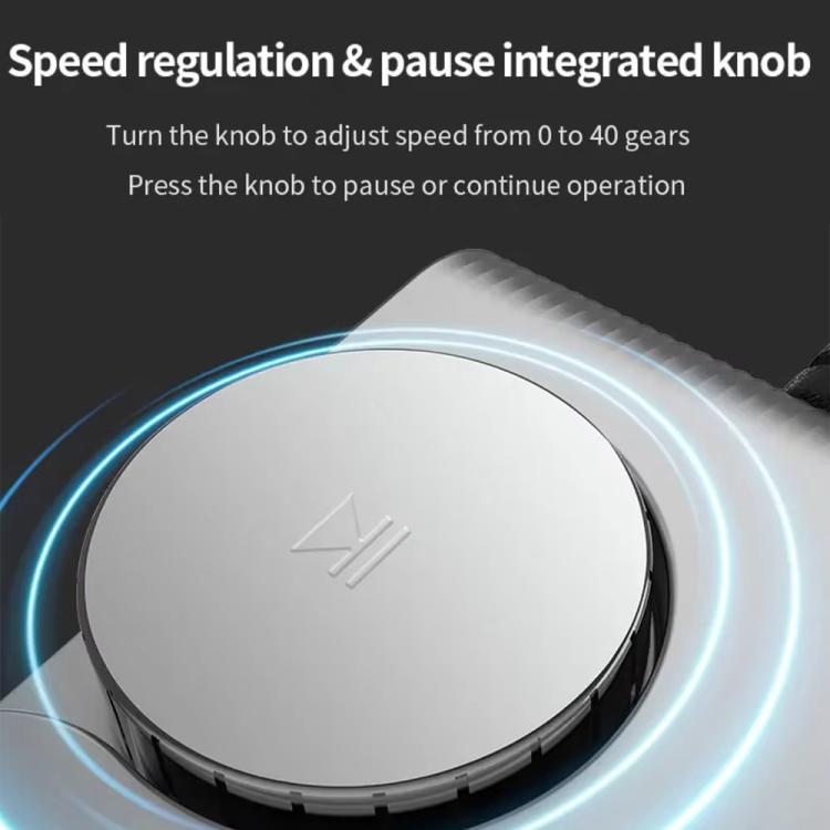 Nail grinder controller knob with speed control dial on top