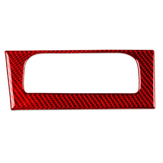 For Kia Sportage NQ5 22-25 Center Console Charging Frame Decorative Sticker, Red Carbon Fiber