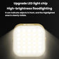 Square frosted LED panel of yellow lantern, high-brightness glowing light