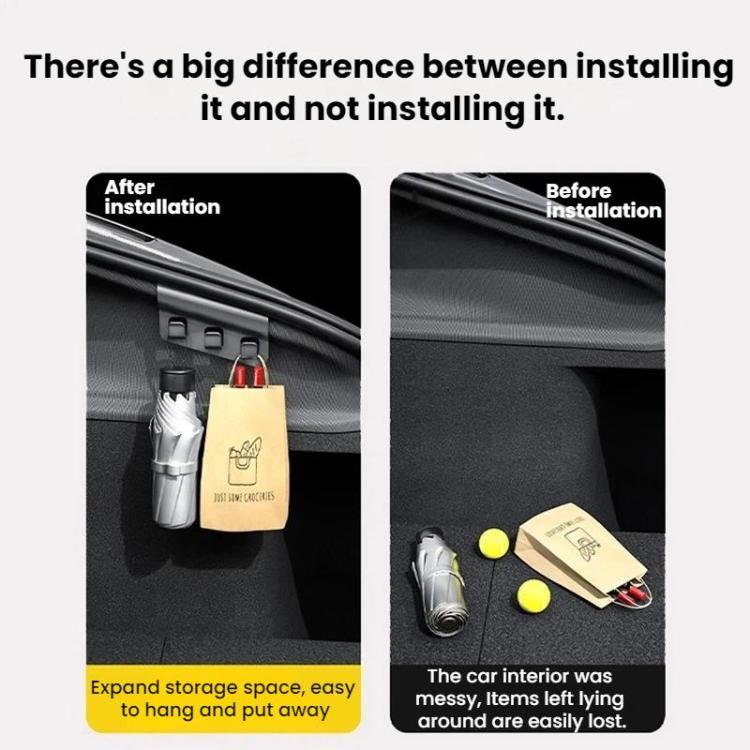 For Tesla 2025+ Model Y Juniper Trunk Side Hooks, For Tesla 2025+ Model Y Juniper