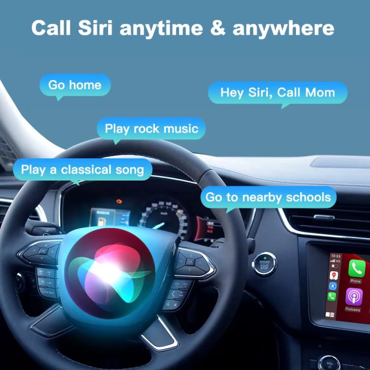 Wireless CarPlay Module Decoder For Ford Focus / Mondeo / Taurus / Explore / Escape / Edge 2013-2016, WZFD-1 (SYNC2)