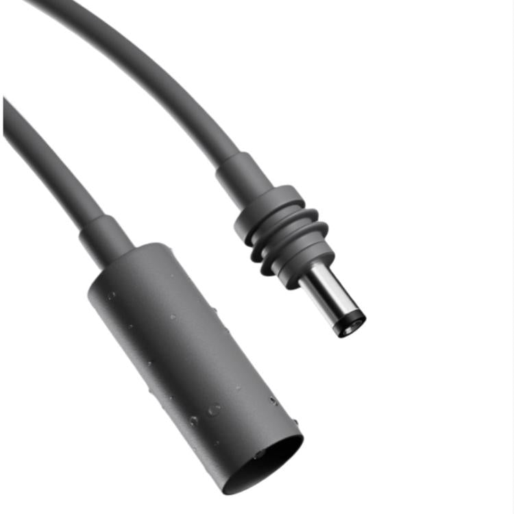 0.2m DC adapter cable showing male plug tip and female barrel connector
