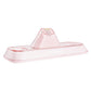 Pink controller charging dock with central stand and clear charging slot