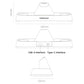 Controller charging dock dimensions diagram with USB-A and Type-C port labels