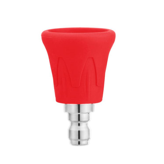 1/4 inch Car Wash Machine Splash-Proof Quick-Connect Nozzle with Soft Rubber Cover, 0-degree Red 035, 15-degree Yellow 035, 25-degree Green 035, 40-degree White 035, 0-degree Red 040, 15-degree Yellow 040, 25-degree Green 040, 40-degree White 040      ...