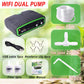 WD-01BDE WiFi Smart Dual-Pump Automatic Watering Device App Remote Control Irrigation System, WD-01BDE