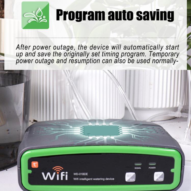 WD-01BDE WiFi Smart Dual-Pump Automatic Watering Device App Remote Control Irrigation System, WD-01BDE