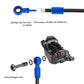 Brake hose connector assembly with sealing ring and oil pipe needle nut