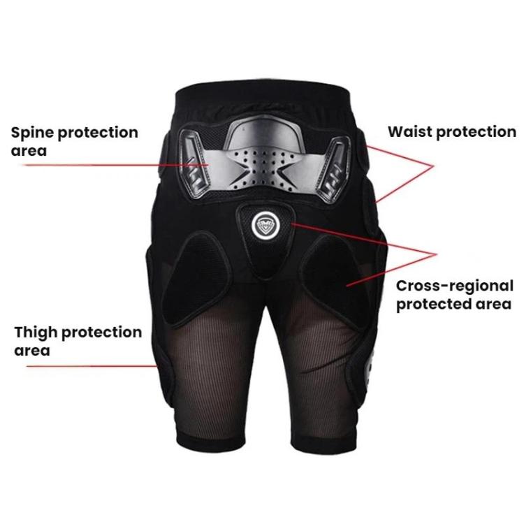 SULAITE protective riding pants with spine, waist, and thigh protection areas