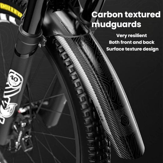 ENLEE MTB-002 Downhill Mountain Bike Fenders Universal Front & Rear Mudguards, Single, Double