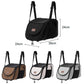 Pet travel carrier with size markings (24cm x 39cm) and multiple color views