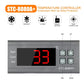 STC-8080A+ Digital Temperature Controller for Refrigeration with Defrost Function & Alarm, for Cold Room, Commercial Freezer, STC-8080A+ 220V