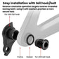 Rear derailleur hanger with gasket and threaded mounting bolt