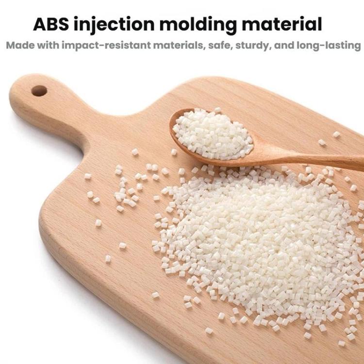 ABS injection molding material for nail LED curing lamp, shown as plastic pellets
