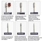Electric nail file sanding head kit with multiple cylinder and needle-style attachments