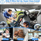 Car baby monitor kit with monitor, camera, and cigarette lighter power plug