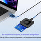Square Smart Card Reader For Bank Cards Tax Filing Storage Cards, USB, Type-C