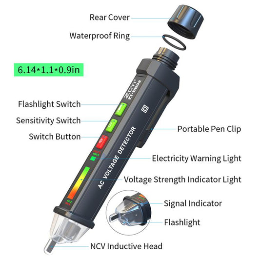 ZOYI Non-Contact Smart Induction Voltage Tester Pen, DB02, DB03