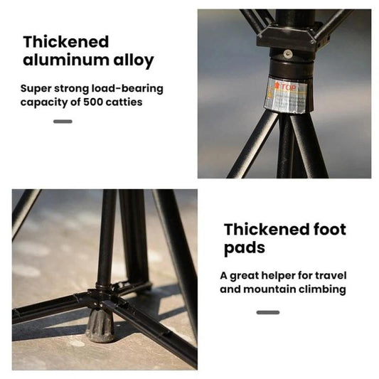 Outdoor Multi-Functional Lightweight Non-Slip Hiking Stick/Stool