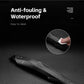 Black waterproof anti-fouling bike fender with smooth, cleanable surface